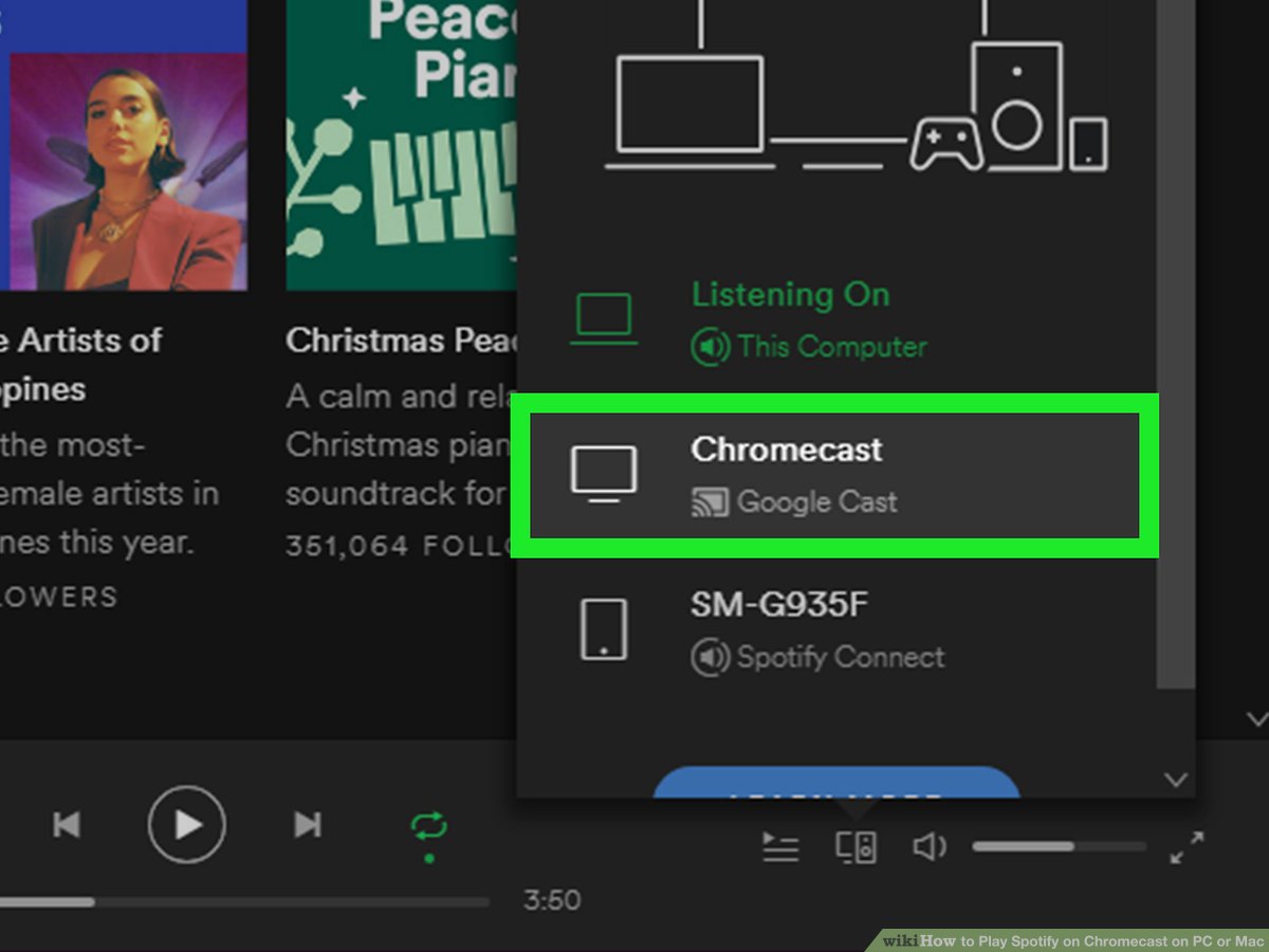 Spotify mac doesn t show chromecast tv